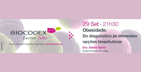 Ciclo de webinar Gastro Talks 2022 destaca “Obesidade. Do diagnóstico às diferentes opções terapêuticas”
