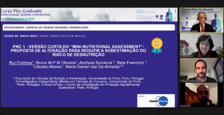 XXVI Curso Pós-Graduado de Endocrinologia, Diabetes e Metabolismo: Prémios distinguem três áreas da Medicina