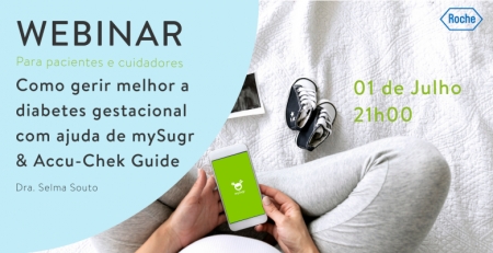 Webinar promovido pela Roche coloca diabetes gestacional em discussão